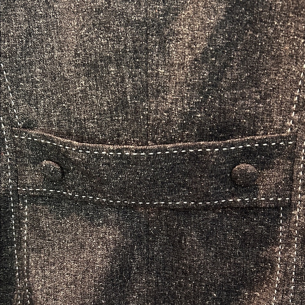 White House Black Market Dark Grey Blazer - Picture 10 of 10